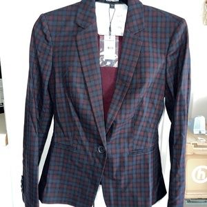 NEW EXPRESS Suit SET - Blazer AND. Maroon Pants